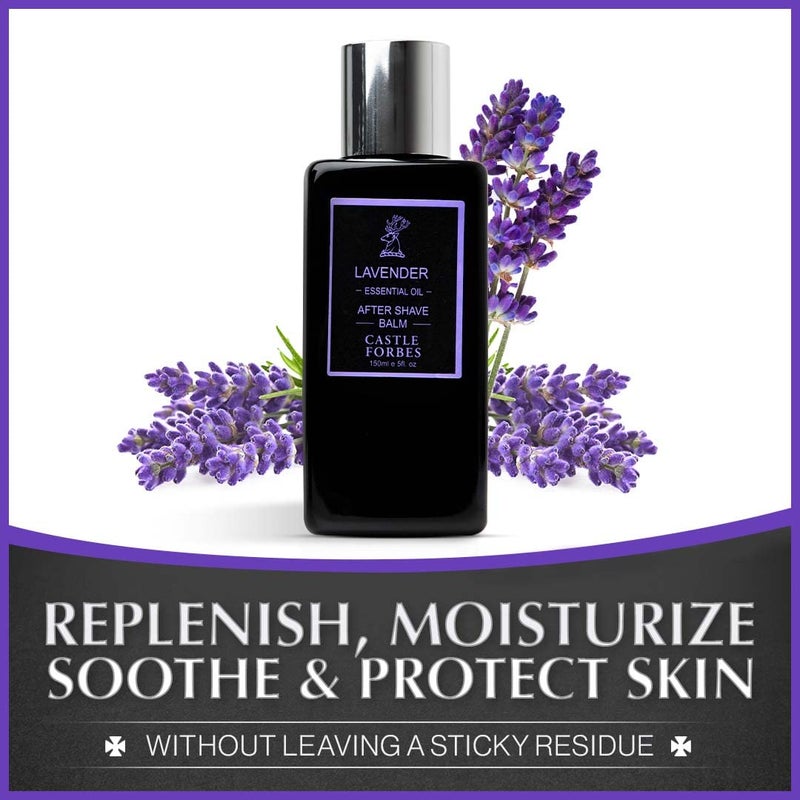 Castle X Castle Forbes Oil Aftershave Balm, Lavender, 5 oz. - Image 2