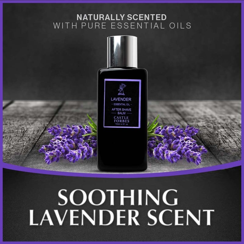 Castle X Castle Forbes Oil Aftershave Balm, Lavender, 5 oz. - Image 5