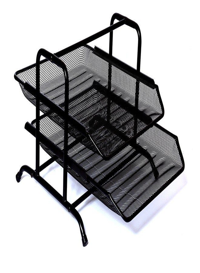 Chrome 9682 - Mesh Document Tray 2 Tier - Image 3