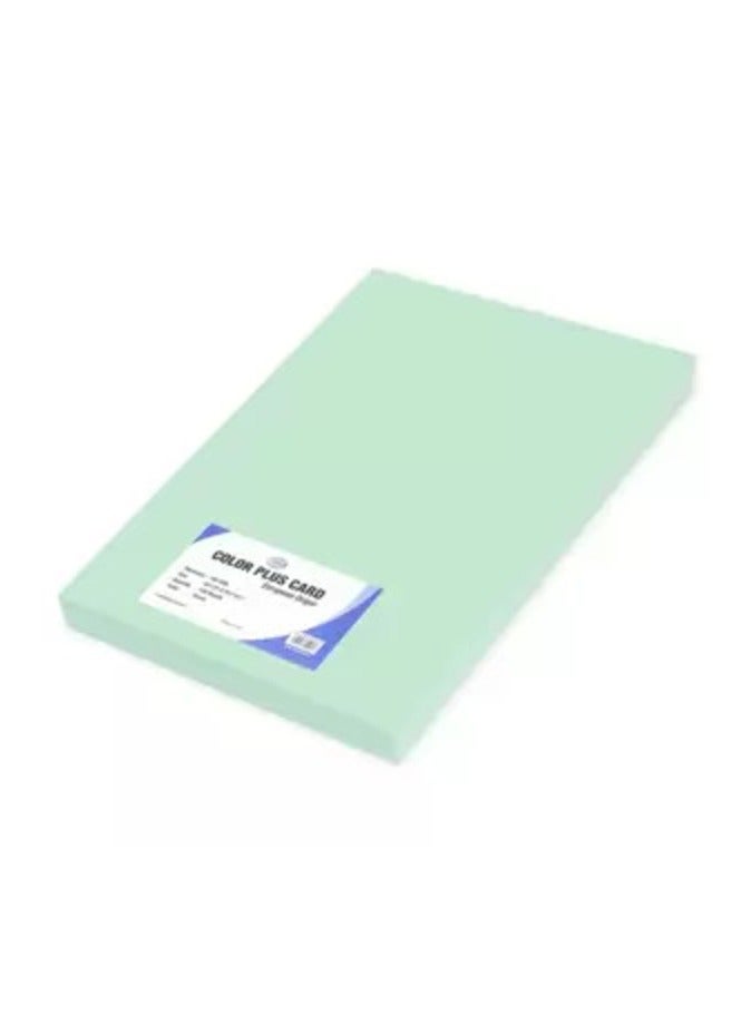 إف اي أس  FIS Color Plus Card 180 GSM، مقاس A4 (21 × 29.7 سم) أخضر -