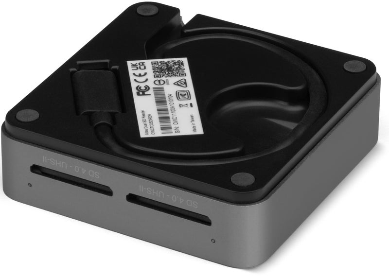 OWC Atlas Dual SD-Slot SDXC UHS-II Card Reader - Bus Powered by USB-C - Compatible with Mac/Windows/iPad/Chrome OS - Image 5