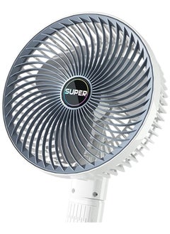 Super Adjustable Multifunctional Small Desk Fan Handheld Personal for Desktop Home, Clip Fan Plug In  - Image 2