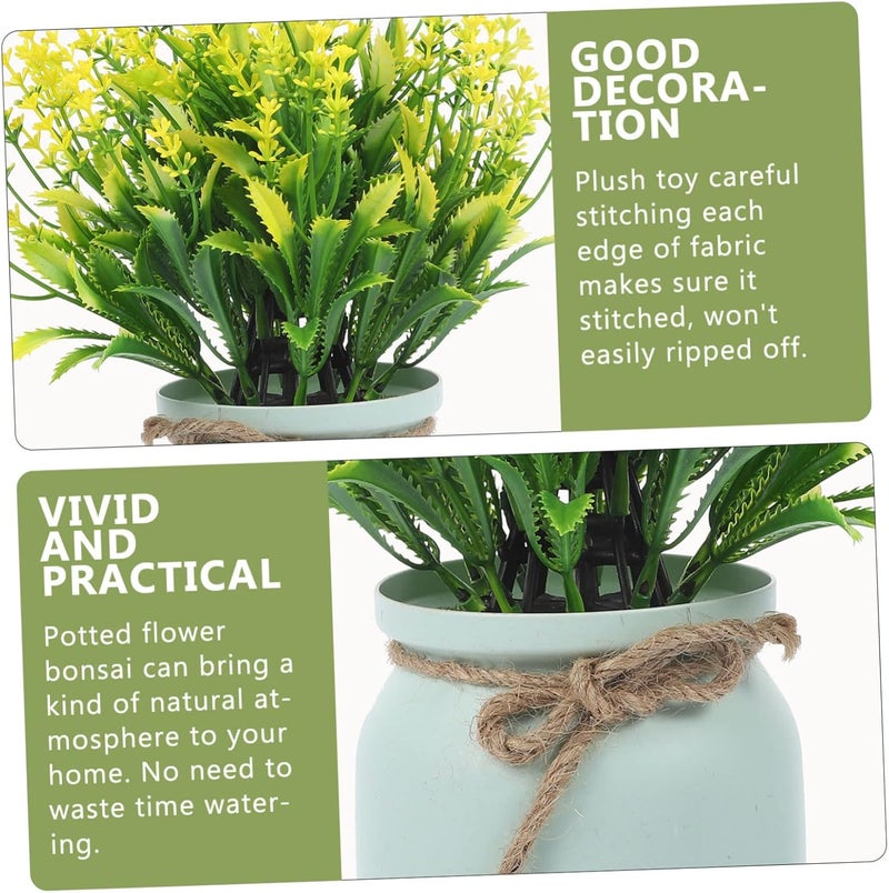 Repeated use resistant selected material Artificial Potted Plants Realistic Faux Flowers for Home Office Decor Bonsai Arrangement No Maintenance Required for Tabletop and Balcony Decoration Economical varied sizing picks Economical upgraded quality Polished safe edge Various color options Multi usage Ready post purchase fulfill Sand resistant Stable local goods source User feedback upgraded quality Simplified versatile design Multi-use detailed build Multi-purpose General standard compliant quality Multi option design Odor resistant Fast warehouse picking Scratch resistant Hanging space save Easy store & transit build Certified local stock Nationwide courier network Closed & open space compatible Single & bulk use compatible Diverse operating method fit - Image 3
