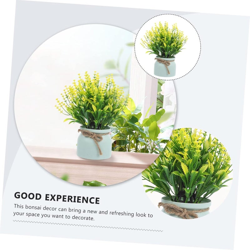 Repeated use resistant selected material Artificial Potted Plants Realistic Faux Flowers for Home Office Decor Bonsai Arrangement No Maintenance Required for Tabletop and Balcony Decoration Economical varied sizing picks Economical upgraded quality Polished safe edge Various color options Multi usage Ready post purchase fulfill Sand resistant Stable local goods source User feedback upgraded quality Simplified versatile design Multi-use detailed build Multi-purpose General standard compliant quality Multi option design Odor resistant Fast warehouse picking Scratch resistant Hanging space save Easy store & transit build Certified local stock Nationwide courier network Closed & open space compatible Single & bulk use compatible Diverse operating method fit - Image 4