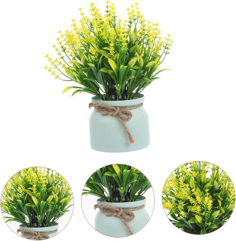 Repeated use resistant selected material Artificial Potted Plants Realistic Faux Flowers for Home Office Decor Bonsai Arrangement No Maintenance Required for Tabletop and Balcony Decoration Economical varied sizing picks Economical upgraded quality Polished safe edge Various color options Multi usage Ready post purchase fulfill Sand resistant Stable local goods source User feedback upgraded quality Simplified versatile design Multi-use detailed build Multi-purpose General standard compliant quality Multi option design Odor resistant Fast warehouse picking Scratch resistant Hanging space save Easy store & transit build Certified local stock Nationwide courier network Closed & open space compatible Single & bulk use compatible Diverse operating method fit - Image 2