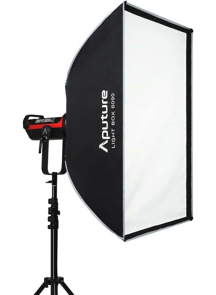 أبتشر Aputure Light Box 6090، صندوق إضاءة مستطيل بقياس 60x90 سم (23.6x35.4 بوصة) لمصابيح Aputure 300DII، 300X، 60X S / 60D S، 100D S / 200D S / 100X S / 200X S. - Image 2
