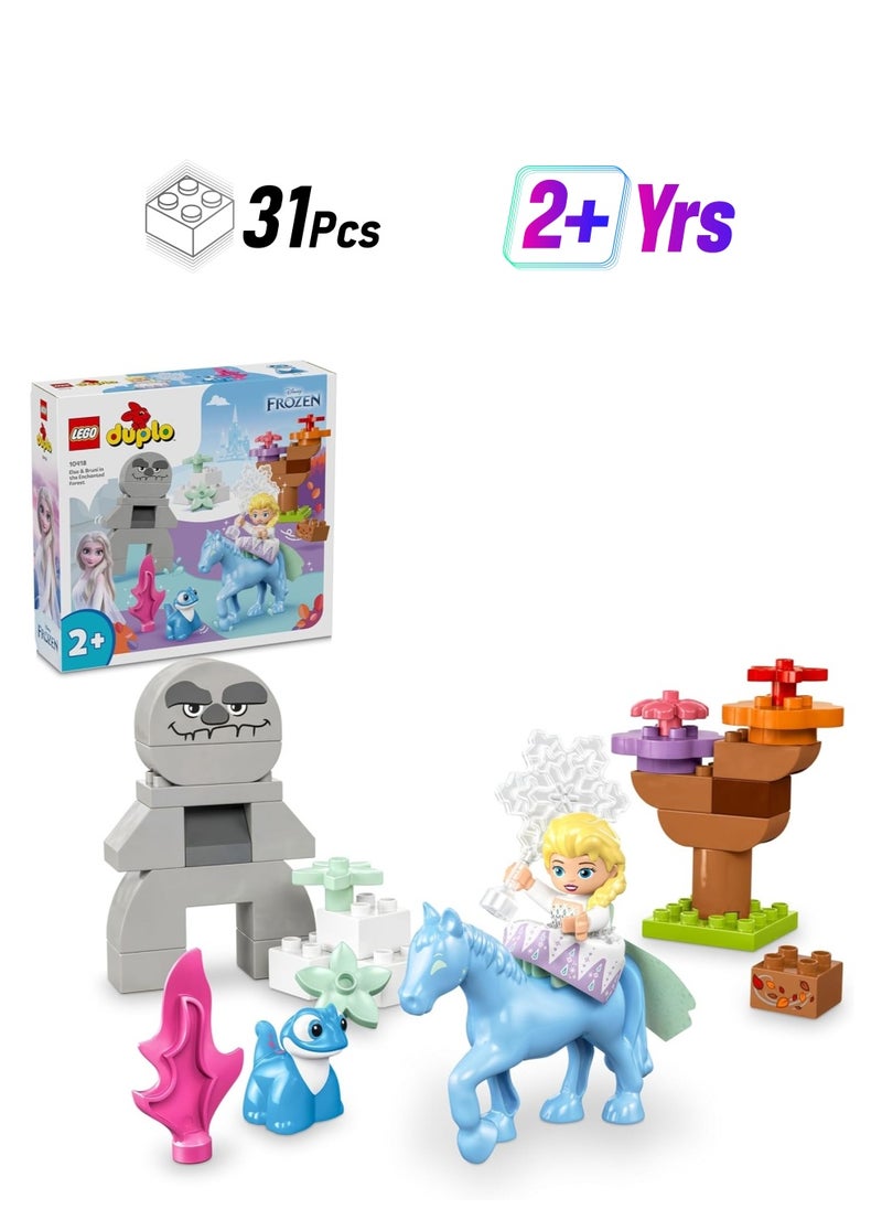 LEGO LEGO Duplo Elsa And Bruni In The Enchanted Forest 10418 Learning & Education Toys Set (31 Pieces)  - Image 1