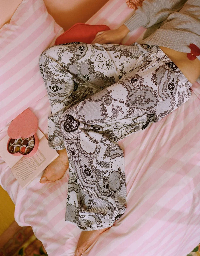Aerie  Aerie Satin Trouser PJ for Women | Best Price UAE
