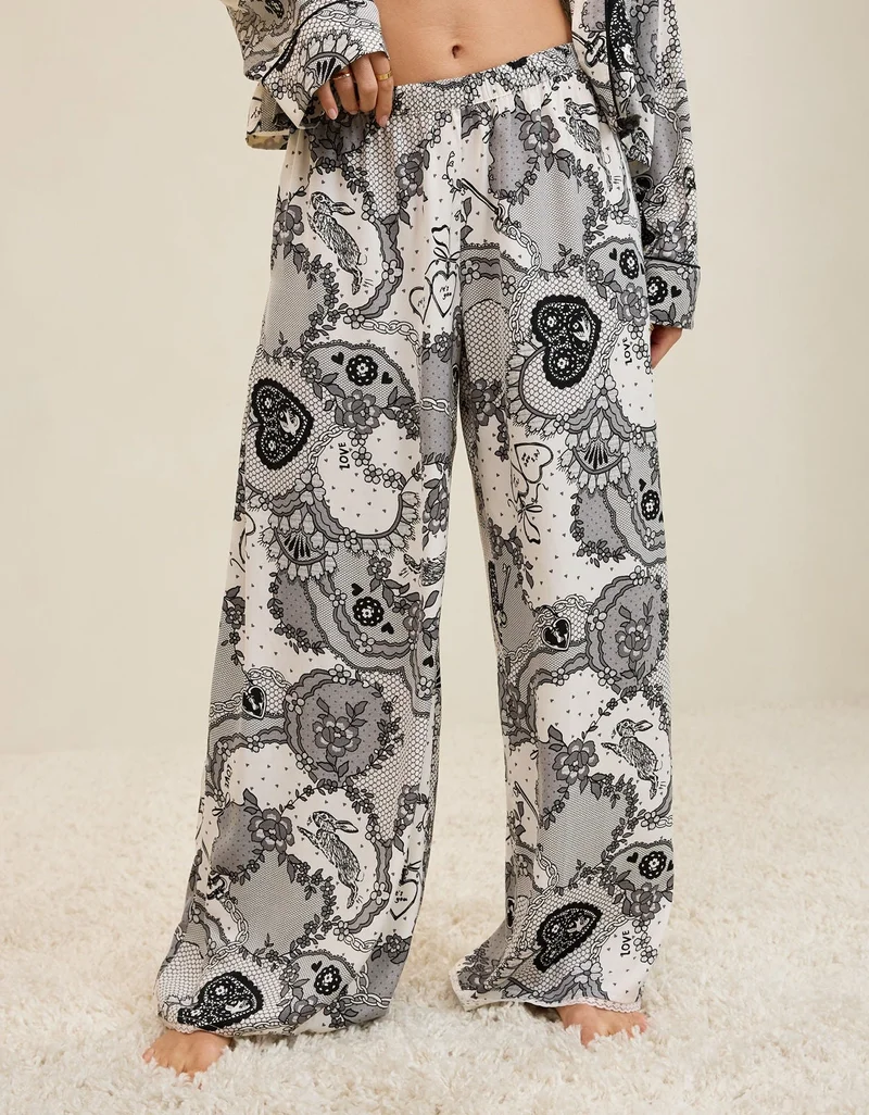 Aerie  Aerie Satin Trouser PJ for Women | Best Price UAE