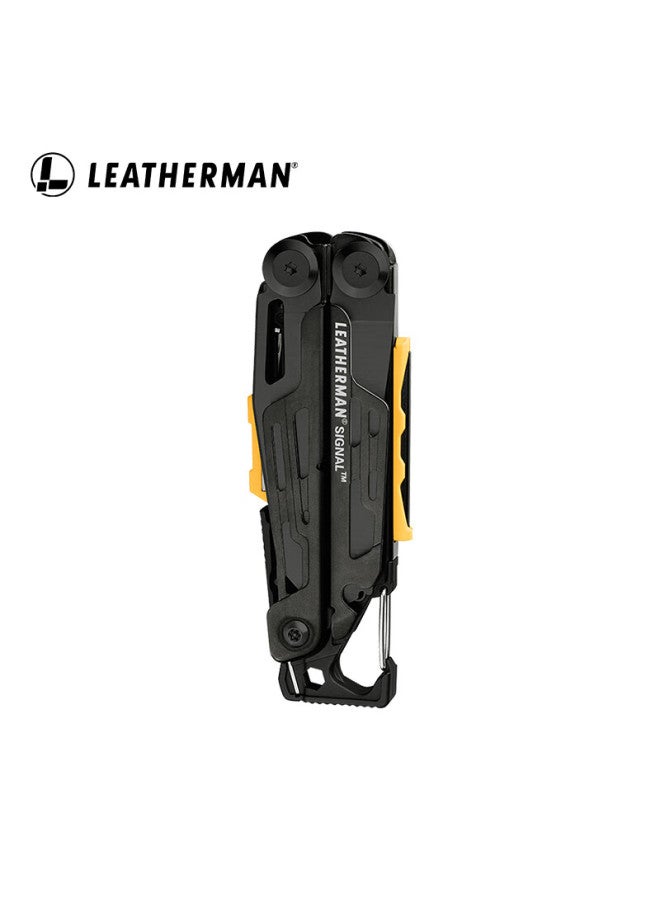 ليزرمان Leatherman Signal Black ملقط متعدد الأدوات للبقاء على قيد الحياة في الهواء الطلق إشعال نار المخيم سكين متعدد الاستخدامات - Image 3
