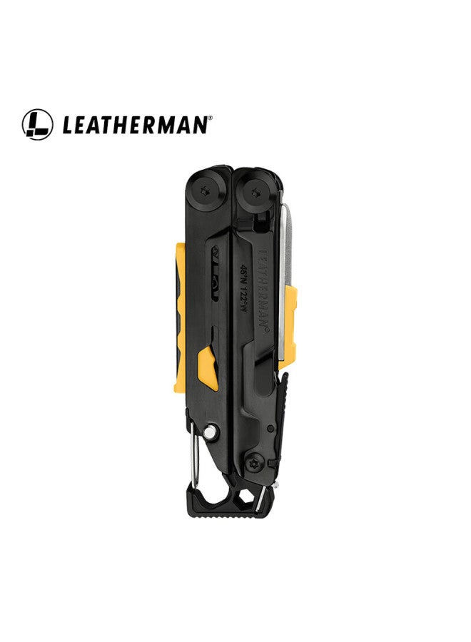 ليزرمان Leatherman Signal Black ملقط متعدد الأدوات للبقاء على قيد الحياة في الهواء الطلق إشعال نار المخيم سكين متعدد الاستخدامات - Image 4