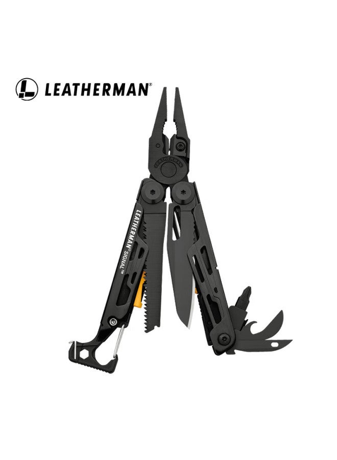 ليزرمان Leatherman Signal Black ملقط متعدد الأدوات للبقاء على قيد الحياة في الهواء الطلق إشعال نار المخيم سكين متعدد الاستخدامات - Image 5