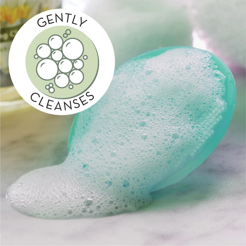 S&T INC. Exfoliating and Massaging Cradle Cap Bath Brushes for Baby, Silicone - 2 Inch x 2.5 Inch, Grey and Teal, 2 Pack - Image 3
