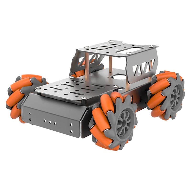 LewanSoul Mecanum Wheel Chassis Car Kit with TT Motor  Aluminum Alloy Frame  Smart Car Kit for DIY Education Robot Car Kit  - Image 1