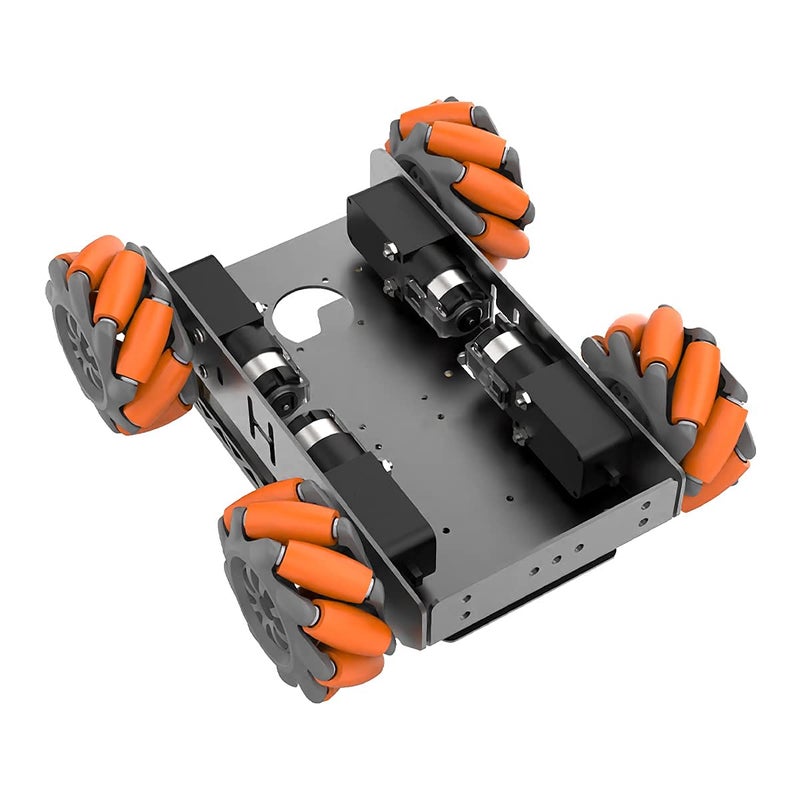 LewanSoul Mecanum Wheel Chassis Car Kit with TT Motor  Aluminum Alloy Frame  Smart Car Kit for DIY Education Robot Car Kit  - Image 3