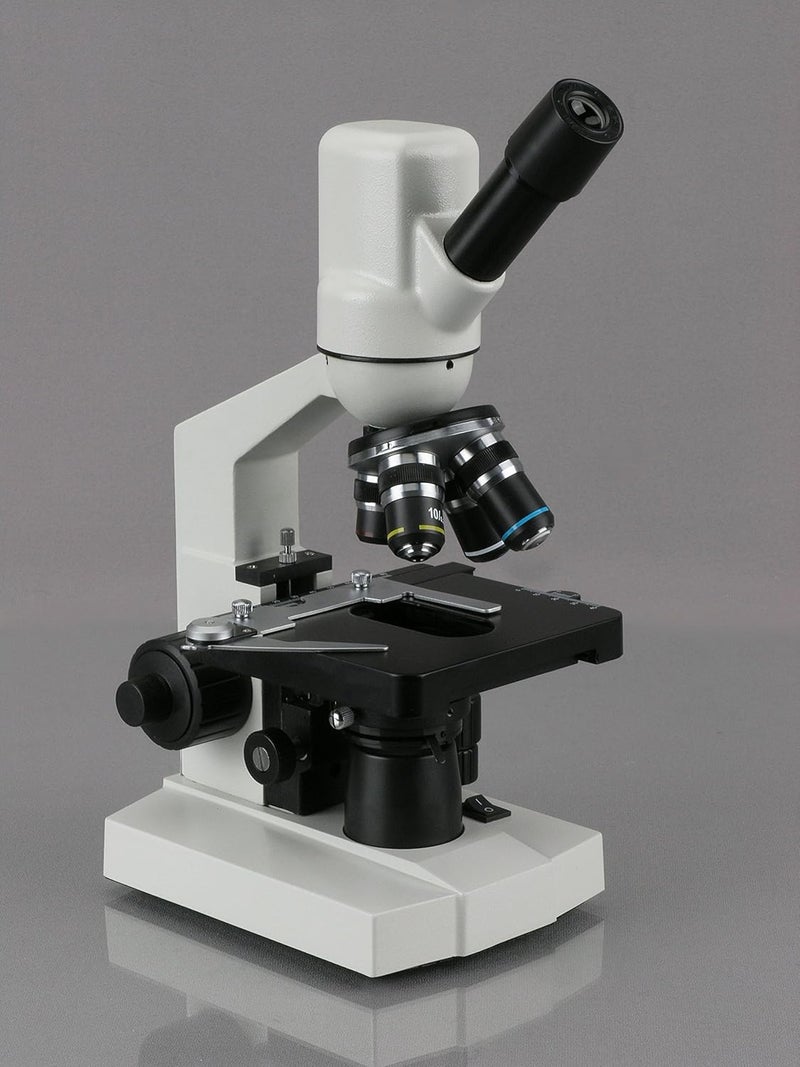 AmScope AmScope M2203MP 40X1000X Compound Microscope with 3D Mechanical Stage  Built in 3MP USB Camera  - Image 2