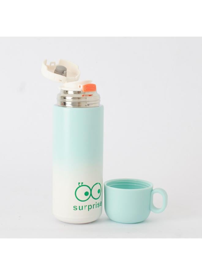 Akher el Ankoud Cute stainless steel thermos bottle 450Ml -Turquoise - Image 3