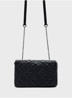 Love Moschino Chain Detailed Flap Over Clutche  - Image 2