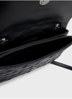 Love Moschino Chain Detailed Flap Over Clutche  - Image 5