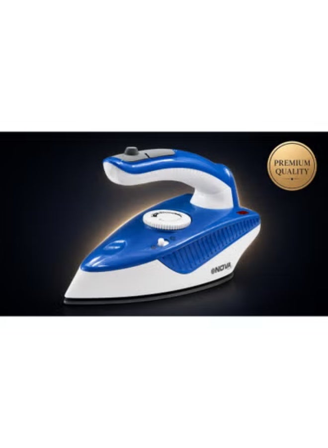 Nova NI-1176TS Travel Steam Iron 1000W, Foldable Portable Clothes Iron, Steam & Dry Iron, Adjustable Temperature Control, Compact Garment Iron for Shirts, Trousers, Dresses and Travel - Image 5
