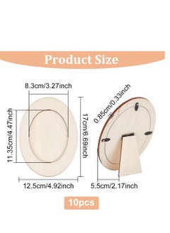 10 Pcs Wooden Oval Tabletop Picture Frames 45x30cm Perfect for Wedding Home Decor Ideal Personalized Gifts for Every Occasion - pzsku/Z84C2C4010E229CD1DD9EZ/45/_/1722581967/8ae04487-2acd-4d5c-920c-d5eba4b236a6