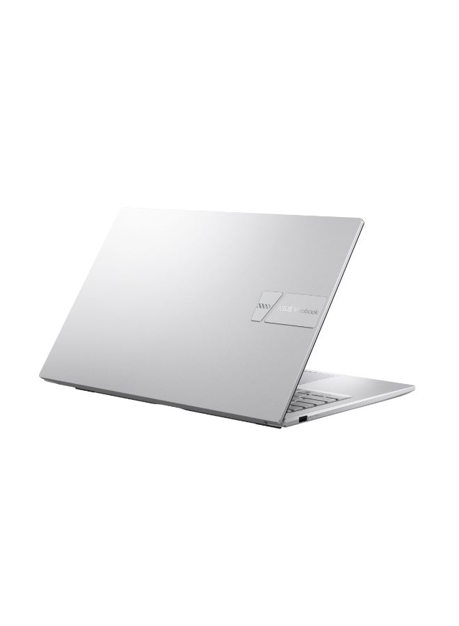 أسوس لابتوب فيفو بوك 15 بشاشة كاملة الوضوح مقاس 15.6 بوصة، معالج Intel Core i7-1355U، ذاكرة وصول عشوائي 16 جيجابايت، قرص صلب SSD سعة 512 جيجابايت، نظام تشغيل Windows 11، معالج رسومات Intel UHD، لون فضي أنيق. العربية فضي بارد - Image 5