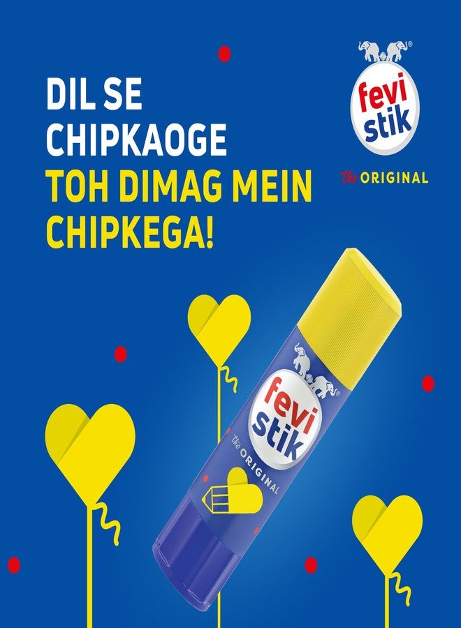 Pidilite Fevistik Glue Stick 8g, Pack Of 30 | Multi-Purpose Glue Stick For School Projects, Art & Craft, Diy | Suitable For School & Office Activities | Easy To Use - Image 3