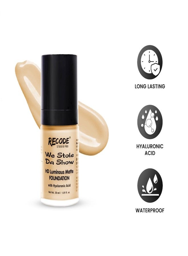 Recode HD Luminous Matte Foundation 30 ML | 02 | BHARAT - Image 4