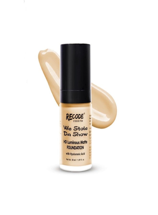Recode HD Luminous Matte Foundation 30 ML | 02 | BHARAT - Image 1