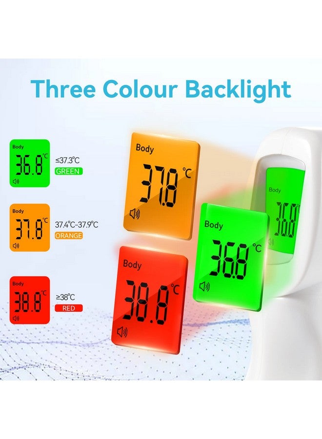 بيركوم مقياس حرارة جبين بالأشعة تحت الحمراء بدون تلامس من Berrcom JXB-178، مقياس حرارة حمى للأطفال 3 في 1 بدون تلامس للأطفال الرضع والبالغين (البطاريات غير متضمنة) - Image 2