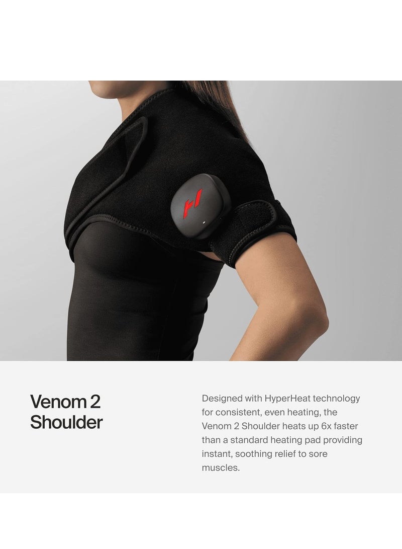 HYPERICE Venom 2 - Advanced Heat + Vibration Wrap (Left Shoulder)  - Image 2
