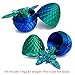 Flavery 3D Printed Flying Dragon in Egg Dino Easter Egg with 9 Winged Dragon Inside Colorful Fidget Toy Birthday Gift Flexible Desk Pet Figure Green Blue - Image 4