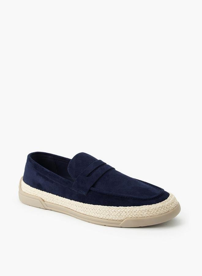 Peppermint Men Textured Espadrilles Loafers - Image 2