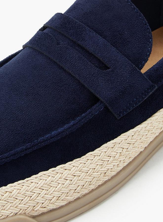 Peppermint Men Textured Espadrilles Loafers - Image 4