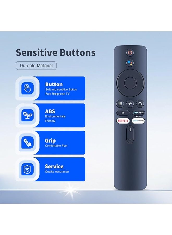 OMAKSS Bluetooth Voice Remote Control Compatible with Xiaomi MI Box 3/4K Android TV, Replacement for Xiaomi MI XMRM-006 XMRM-00A XMRM-M8 Voice Remote. - Image 5