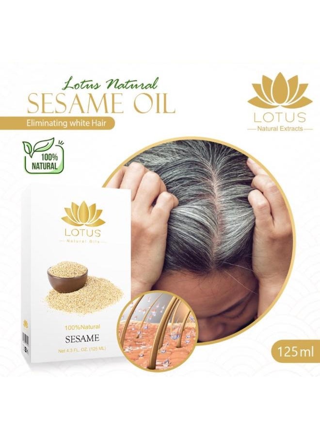Lotus Sesame 100% Natural Oil125 Ml  - Image 2