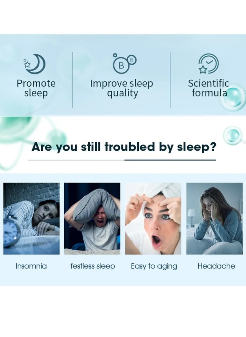 42 Pcs Sleep Patches Deep Sleep Patch Sleep Stickers Helps Quickly Sleep and Stress Relief Sleepy Patch Improve Quality Sleep Extra Strength Sleep Strips