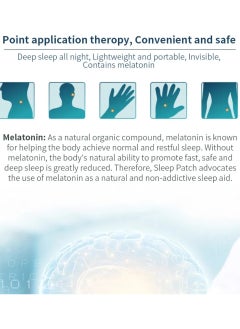 MQ 42 Pcs Sleep Patches Deep Sleep Patch Sleep Stickers Helps Quickly Sleep and Stress Relief Sleepy Patch Improve Quality Sleep Extra Strength Sleep Strips  - Image 3