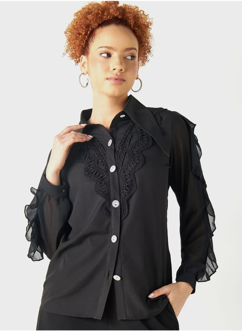 تواكستريمز Button Down Shirt