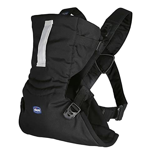 Chicco Easy Fit Baby Carrier with 2 Carry Positions, Safe & Easy to wear, 0m+ (Black Night) - Image 1