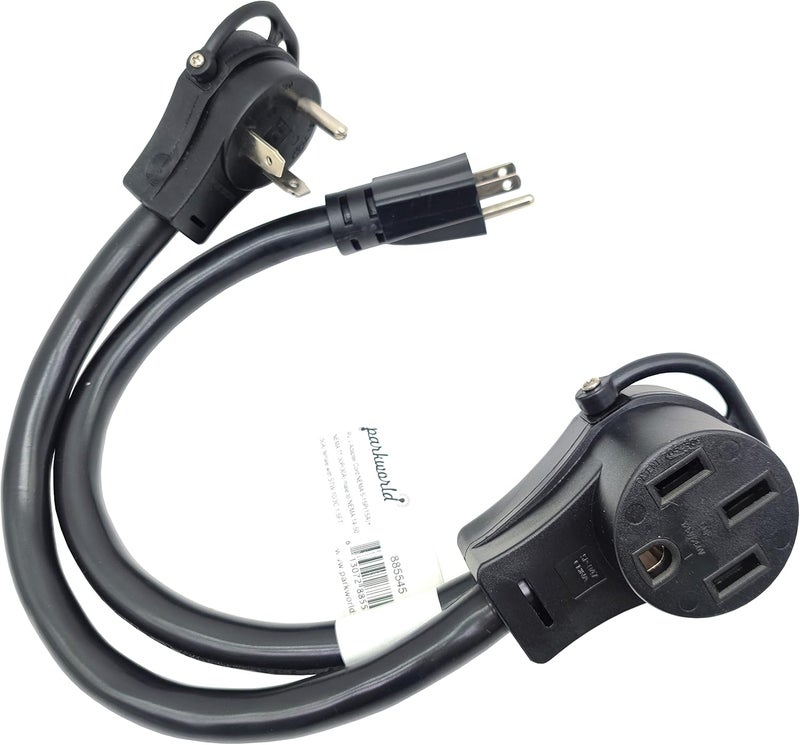 Park World كابل محول بارك وورلد 885545 RV مقسم V 5-15P و TT-30P ذكر إلى 14-50R أنثى - Image 1