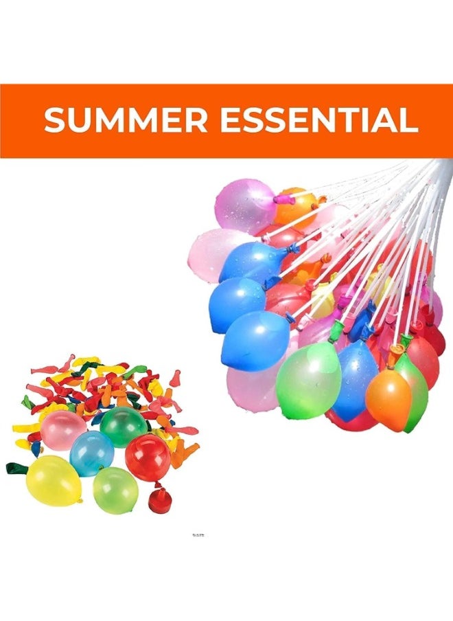 TOY GARDEN 111-Piece Auto-Fill Water Balloon Stick | Multicolour Water Balloons for Kids | Perfect for Holi & Outdoor Fun  - Image 5
