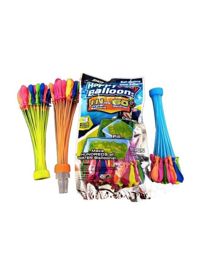TOY GARDEN 111-Piece Auto-Fill Water Balloon Stick | Multicolour Water Balloons for Kids | Perfect for Holi & Outdoor Fun  - Image 2