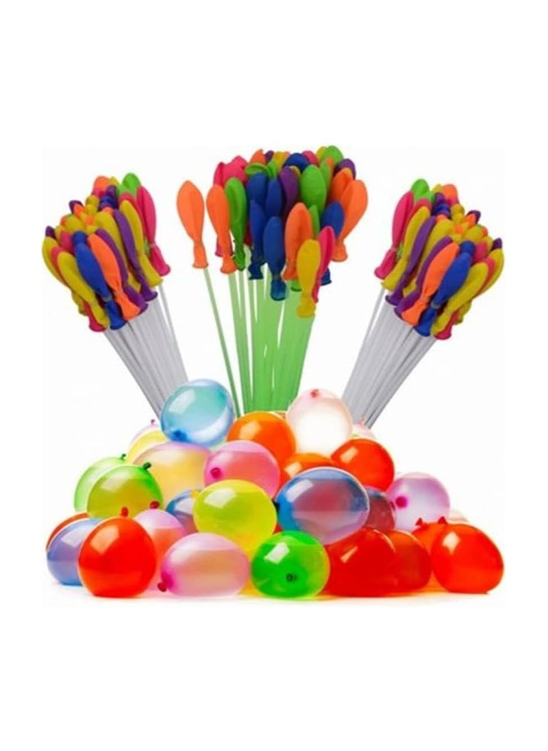 TOY GARDEN 111-Piece Auto-Fill Water Balloon Stick | Multicolour Water Balloons for Kids | Perfect for Holi & Outdoor Fun  - Image 1