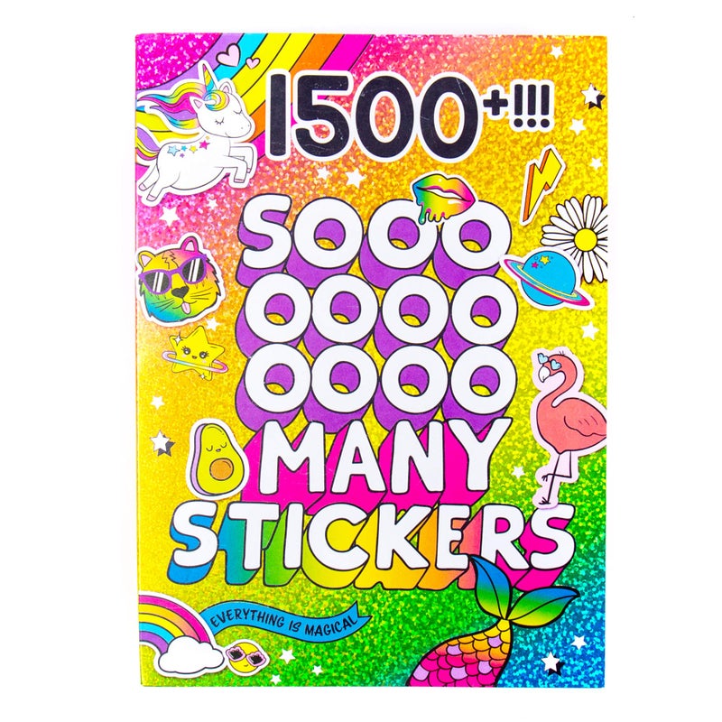 Just My StyleÂ® 1500 Sticker Book by Horizon Group USA, Fun Craft Stickers, Cute Gifts for Girls Kids Teens Adults - Image 2