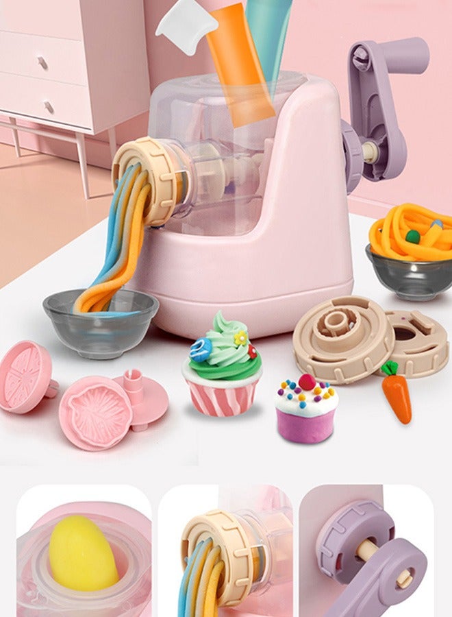 MIXDE Color Dough Set, DIY Promote Sensory Development Safe Color Dough Machine for Children for Kindergarten (Multicolor Machine) - Image 2