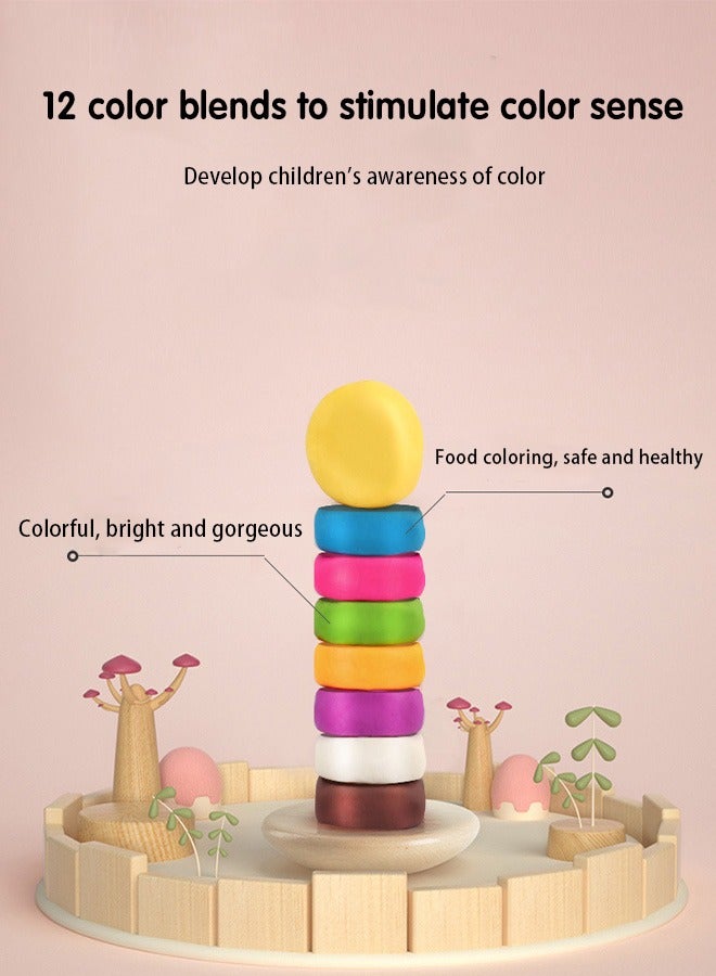 MIXDE Color Dough Set, DIY Promote Sensory Development Safe Color Dough Machine for Children for Kindergarten (Multicolor Machine) - Image 4