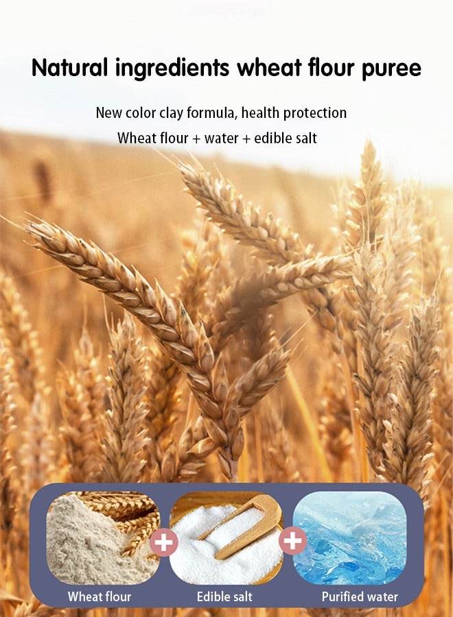 MIXDE Color Dough Set, DIY Promote Sensory Development Safe Color Dough Machine for Children for Kindergarten (Multicolor Machine) - Image 5