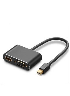 Mini displayport thunderbolt 2 to 4K HDMI VGA adapter converter compatible Mac book air macbook pro to vga HDMI and more