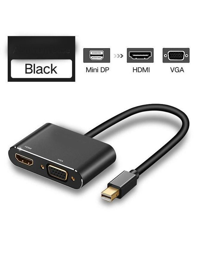 Generic - Mini displayport thunderbolt 2 to 4K HDMI VGA adapter converter compatible Mac book air macbook pro to vga HDMI and more - Image 1
